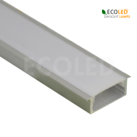LED Aluprofil DOUBLE mit FLÜGEL - 2m Aluminiumprofil...