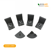 LED Aluprofil Winkel RUND - 2m Aluprofil mit gefrosteter Einpressabdeckung für LED Streifen