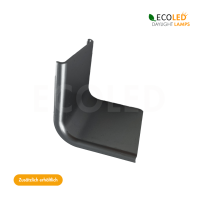 LED Aluprofil UP&DOWN - 2m Aluminiumprofil mit gefrosteter Einpressabdeckung für LED Streifen