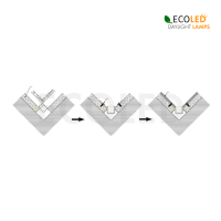 LED Aluprofil TROCKENBAU INNENECK -2m Aluminiumprofil mit...