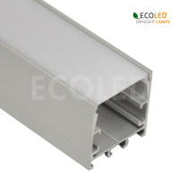 LED Aluprofil SKY - 2m Aluminiumprofil mit gefrosteter...